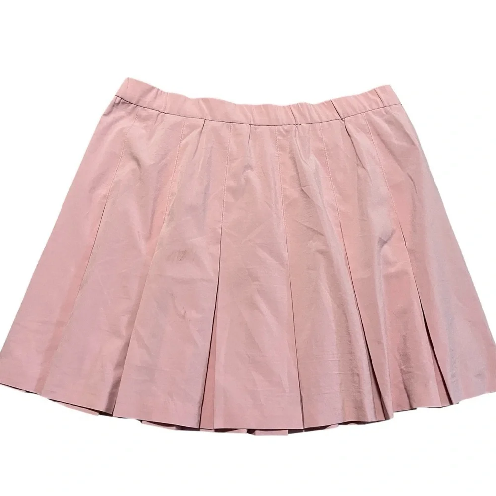 Vintage Tennis Skirt 80s Lilys Beverly Hills Pink Pleated Size 16 y2k golf prep